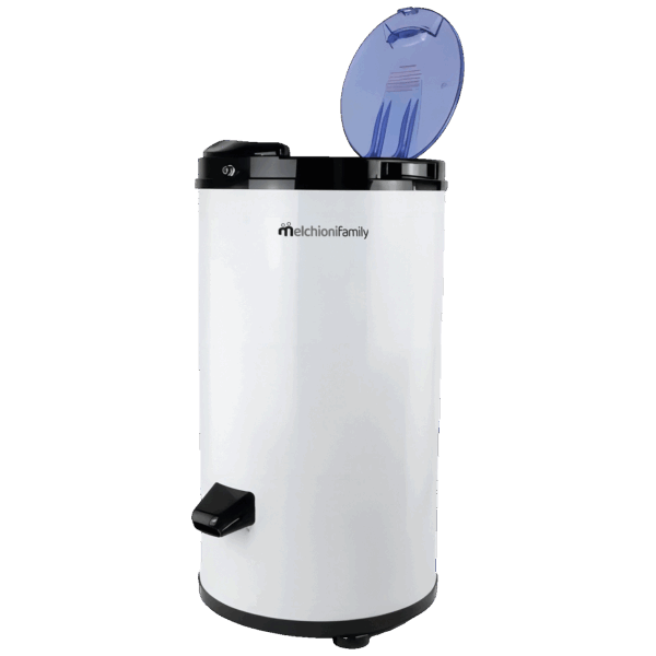 75141_1771928951izl1ixlsv2.png MELCHIONI family Centrifugalna sušilica veša, 6 kg., 3200 rpm, 300W - Tornado Spin Dryer
