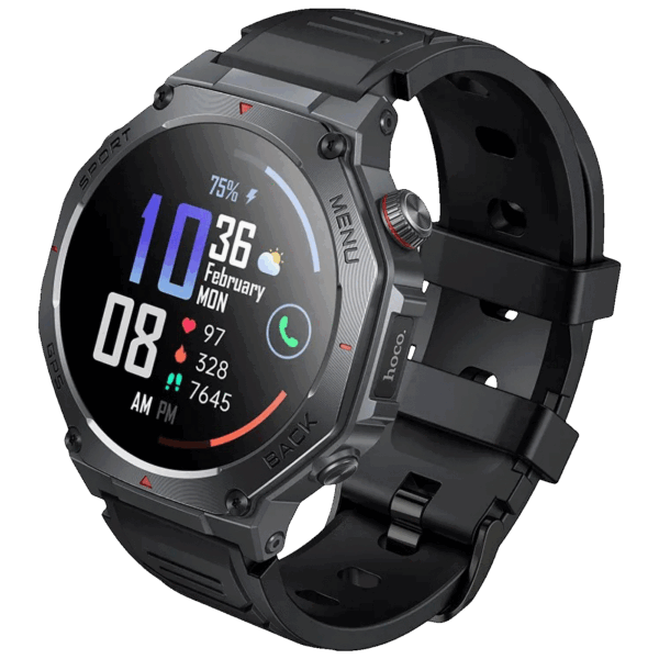 hoco. Pametni sat, 1.43" AMOLED, Bluetooth, GPS, 3ATM - Y37