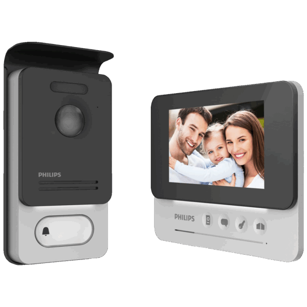 Philips Video interfon 4.3", set, WelcomeEye Compact - WelcomeEye Compact 4.3"