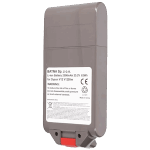Extralink Baterija za Dyson V12 usisavač, 25.2V 2500mAh - DYSON Battery, V12 25.2V 2500mAh