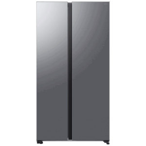 Samsung Frižider/zamrzivač,zapremina 659 lit.,Bespoke AI SBS,Srebrna - RS70F065QETEO