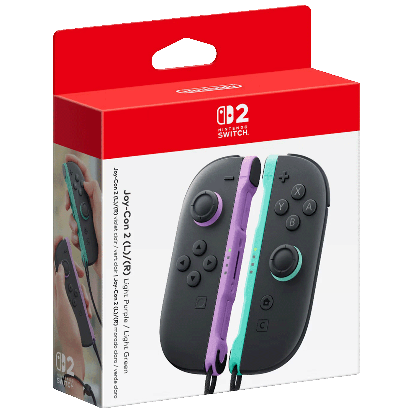 Nintendo Joy-Con za Nintendo Switch 2, Bluetooth, Purple/Green - Switch 2 Joy-Con Purple/Green