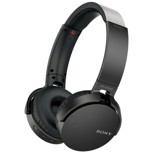 Sony Slušalice, stereo, bežične, Bluetooth, NFC - MDRXB650BTB.CE7