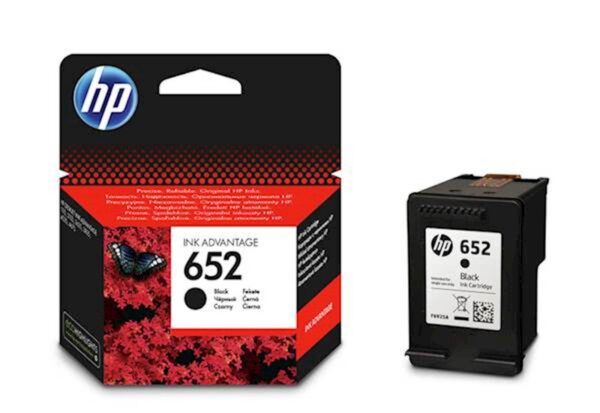 Tinta HP black 652 Tinta HP black 652