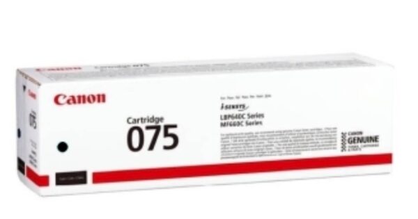 Toner CANON CRG-075 BK za 1300 stranica Toner CANON CRG-075 BK za 1300 stranica