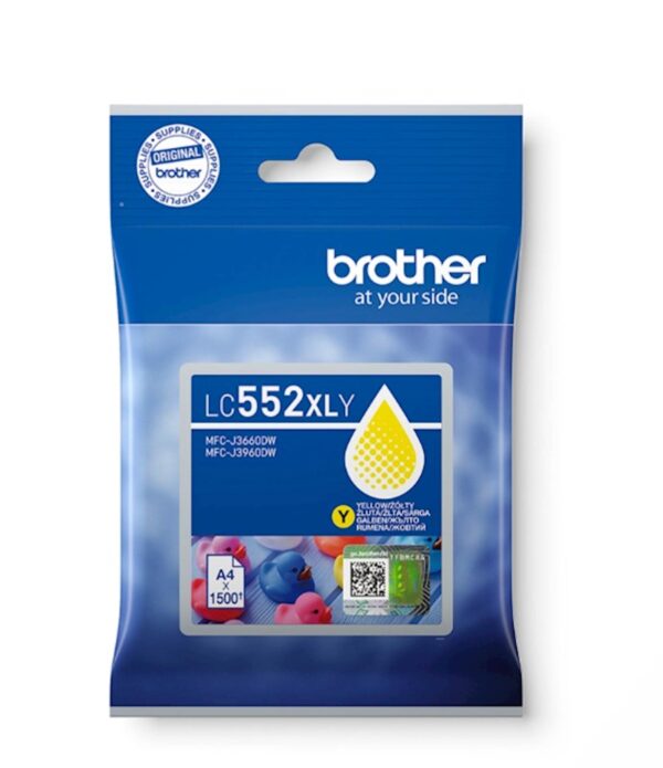 Tinta BROTHER LC552XLY Tinta BROTHER LC552XLY