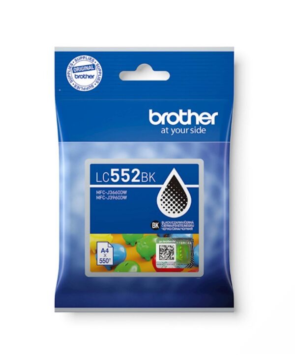 Tinta BROTHER LC552BK Tinta BROTHER LC552BK