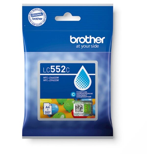 Tinta BROTHER LC552C Tinta BROTHER LC552C