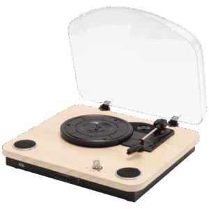 SAL Retro gramofon drvo + BT bežični zvučnik, 4in1, FM, MP3, AUX - RRT 12B