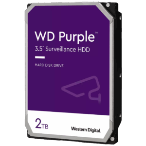 Western Digital Hard disk 3,5", 2TB, Caviar Purple, pog. za video nadzor - WD23PURZ