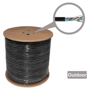 Connect XL Mrežni FTP kabl, CAT6, CCA, Outdoor - Cat6 FTP Outdoor CCA (black)