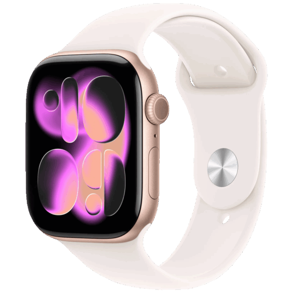 Apple Pametni sat, 1.96" LTPO3 OLED, GPS, Bluetooth, WiFi, IPX6 - Watch Series 11 GPS 46mm Rose Gold