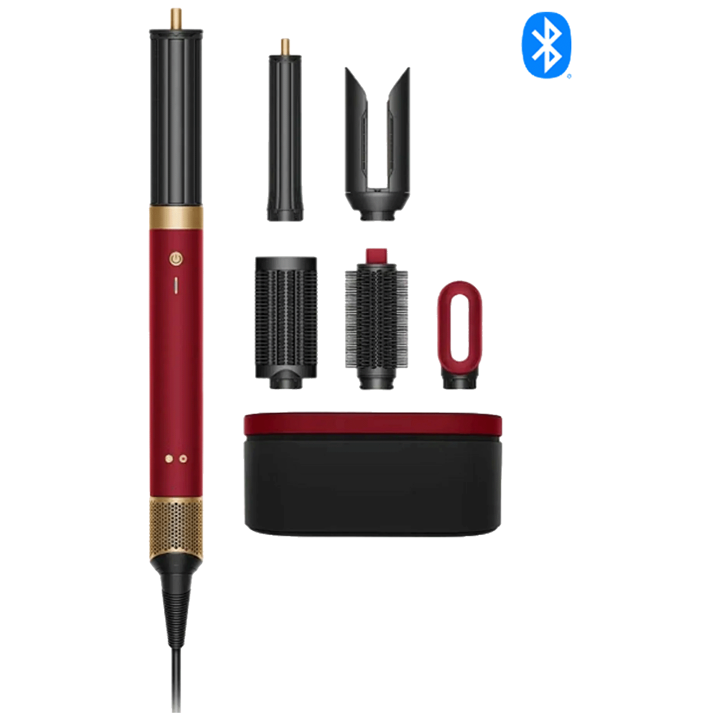 Dyson Uvijač za kosu, 1300 W, kovrče, valovi, ravnanje, sušenje - Airwrap Coanda2x Red/Gold S.+W