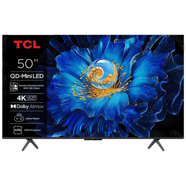 TCL Televizor Smart QD-Mini LED 4K UltraHD 50", Google TV - 50C61KS