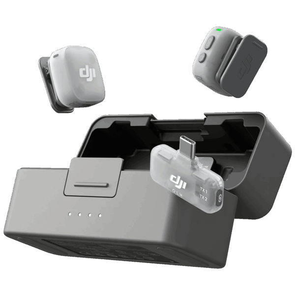 DJI Bežični mikrofon sa kučištem / punjač, Bluetooth - Mic Mini 2 Dual Combo Mobile