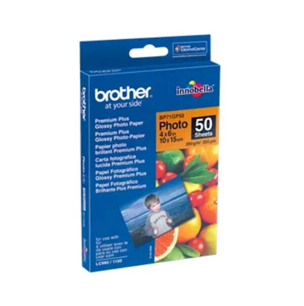 Foto papir BROTHER BP71GP50 Foto papir BROTHER BP71GP50