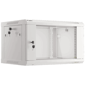 Lanberg Rack Ormar, 600 / 368 / 450 mm - RACK CABINET 6U, 19", Gray