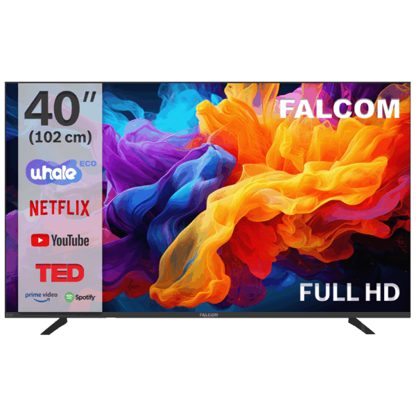 Falcom Televizor Smart LED TV FullHD 40", Bluetooth ,WiFi - TV-40LTF024SM WOS Falcom Televizor Smart LED TV FullHD 40", Bluetooth ,WiFi - TV-40LTF024SM WOS