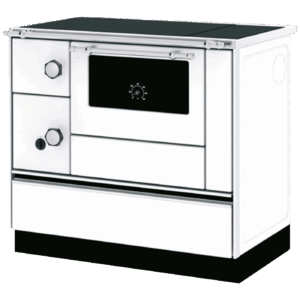 Alfa Plam Šporet na čvrsto gorivo, Alfa, 8kW, bijela - ALFA 90H Favorit - Bijela desna Alfa Plam Šporet na čvrsto gorivo, Alfa, 8kW, bijela - ALFA 90H Favorit - Bijela desna