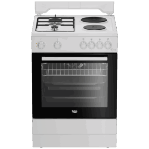 Beko Štednjak kombinirani, 2 el.ringle, 2 x plin, A - FBE64010WDN Beko Štednjak kombinirani, 2 el.ringle, 2 x plin, A - FBE64010WDN