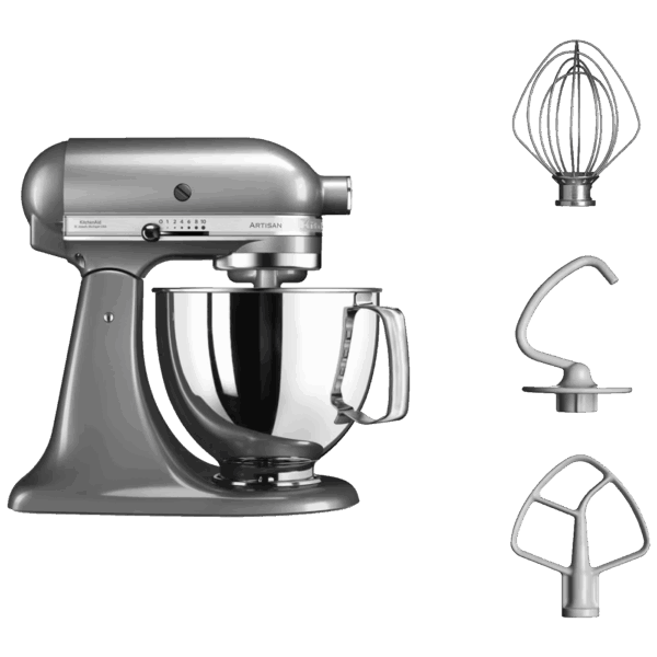 KitchenAid Mikser sa posudom, 300W, kuhinjski robot - 5KSM125ECU KitchenAid Mikser sa posudom, 300W, kuhinjski robot - 5KSM125ECU