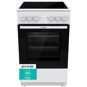 Gorenje Štednjak, 4 staklokeramička ploča, 8600W, pećnica 74 lit, A - GEC5A20WG Gorenje Štednjak, 4 staklokeramička ploča, 8600W, pećnica 74 lit, A - GEC5A20WG