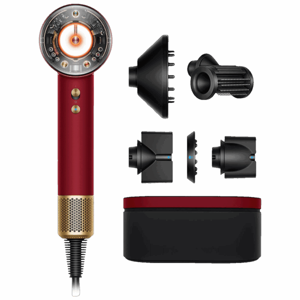 Dyson Fen za kosu, 1600W - HD16 Red Velvet/Gold Straight+Wavy Dyson Fen za kosu, 1600W - HD16 Red Velvet/Gold Straight+Wavy