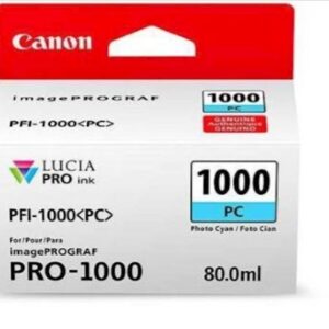 Tinta CANON PFI-1000 PHOTO CYAN Tinta CANON PFI-1000 PHOTO CYAN