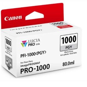 Tinta CANON PFI-1000 PHOTO GREY Tinta CANON PFI-1000 PHOTO GREY