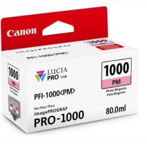 Tinta CANON PFI-1000 PHOTO MAGENTA Tinta CANON PFI-1000 PHOTO MAGENTA
