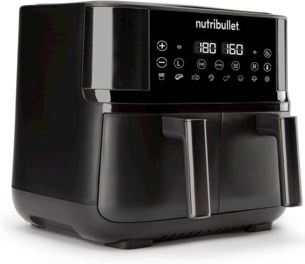 Friteza Nutribullet CB NBA081B 2850W 2 ladice korpe 4l Friteza Nutribullet CB NBA081B 2850W 2 ladice korpe 4l