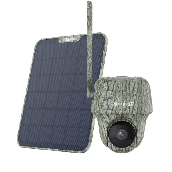 IP kamera Reolink GO serija G450 4K, vanjska, maskirna, baterija, 4G LTE, 360° + solarni panel IP kamera Reolink GO serija G450 4K, vanjska, maskirna, baterija, 4G LTE, 360° + solarni panel