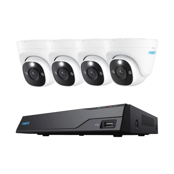 NVR snimač Reolink NVS8-12MD4 4k, 12MP, 8 kanalni NVR, 2TB HDD, 4x POE kamera NVR snimač Reolink NVS8-12MD4 4k, 12MP, 8 kanalni NVR, 2TB HDD, 4x POE kamera