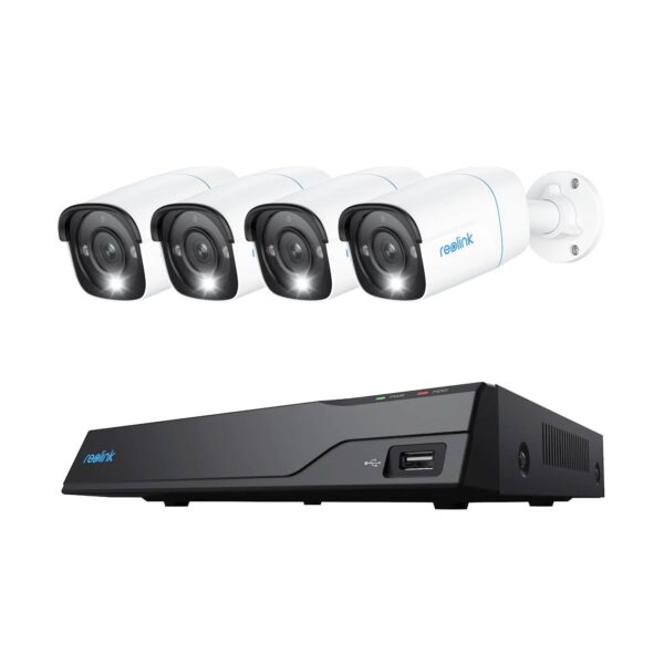 REOLINK NVR SNIMAČ NVS8-8MB4 4K, 8 kanlalni NVR, 2TB HDD, 4x kamera REOLINK NVR SNIMAČ NVS8-8MB4 4K, 8 kanlalni NVR, 2TB HDD, 4x kamera