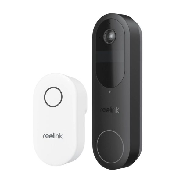 Reolink smart doorbell D340B+ zvono, 2K, Baterijska, PIR, IP65 Reolink smart doorbell D340B+ zvono, 2K, Baterijska, PIR, IP65