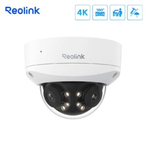 Reolink IP Kamera Duo serija P737 POE, 8MP, 4K, IK10 otporna, 180° pogledom, Noćni vid Reolink IP Kamera Duo serija P737 POE, 8MP, 4K, IK10 otporna, 180° pogledom, Noćni vid