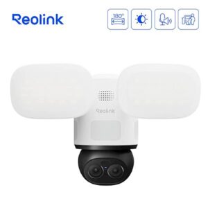 Reolink Ip Kamera TrackFlex Floodlight F850W, 8MP, 4K, 3000 lumena reflektori 30M IR, 6x zoom, Ai Reolink Ip Kamera TrackFlex Floodlight F850W, 8MP, 4K, 3000 lumena reflektori 30M IR, 6x zoom, Ai