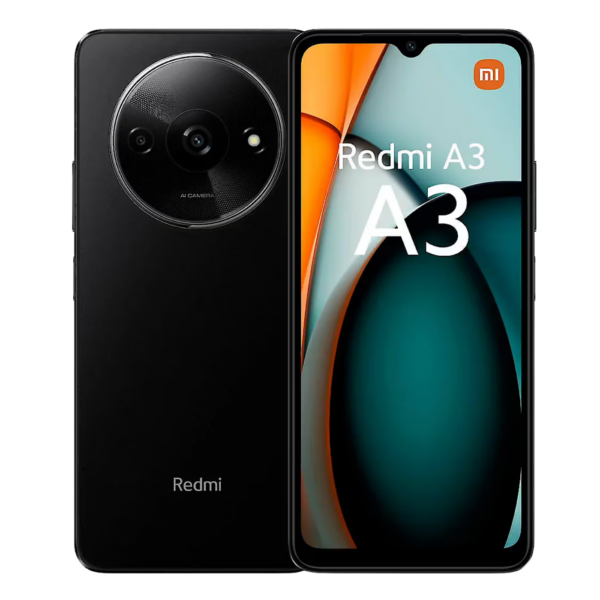 Xiaomi Smartphone 6.71", OctOcta-core (2x2.3 GHz, RAM 4GB, 8Mpixel - Redmi A3 Dual LTE 4+128GB Black