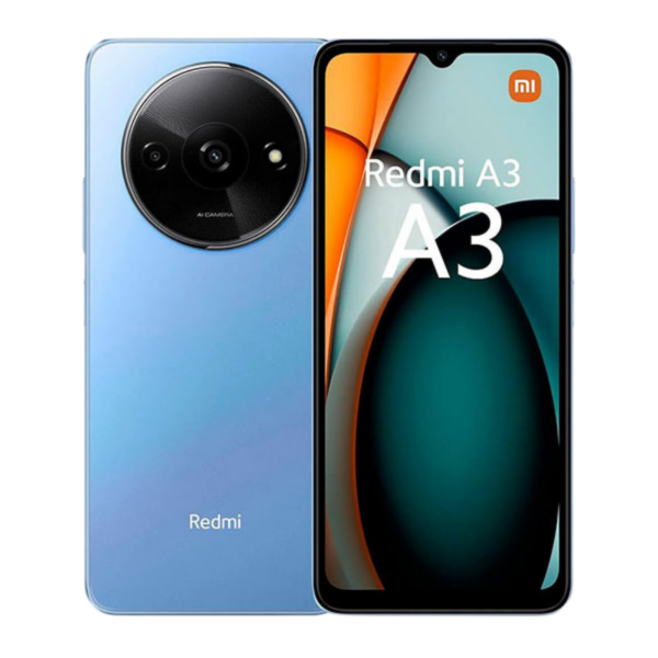 Xiaomi Smartphone 6.71", OctOcta-core (2x2.3 GHz, RAM 4GB, 8Mpixel - Redmi A3 Dual LTE 4+128GB Blue Xiaomi Smartphone 6.71", OctOcta-core (2x2.3 GHz, RAM 4GB, 8Mpixel - Redmi A3 Dual LTE 4+128GB Blue
