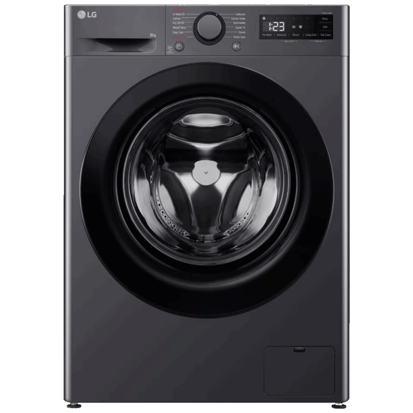 LG Mašina za pranje veša sa parom, 1200 obrtaja, 8kg, SLIM, A - F2WR508SBM LG Mašina za pranje veša sa parom, 1200 obrtaja, 8kg, SLIM, A - F2WR508SBM