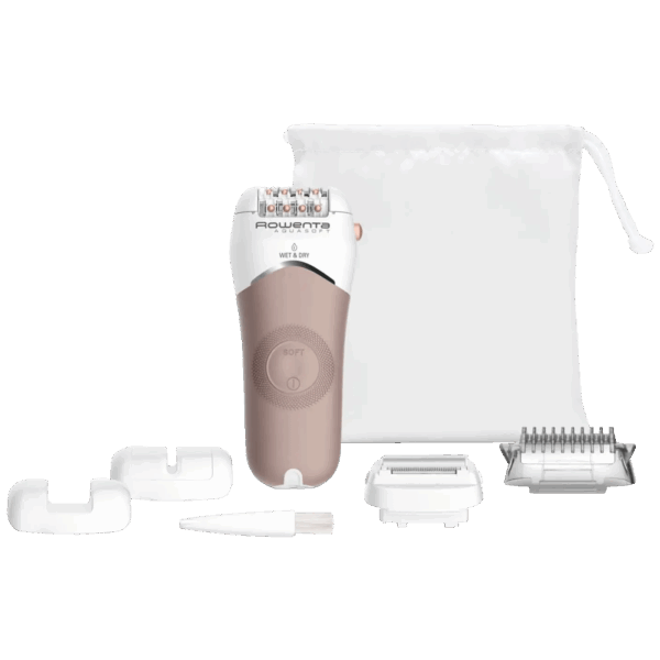Rowenta Epilator, 3u1, Wet & Dry Aquasoft - EP4930F0 Rowenta Epilator, 3u1, Wet & Dry Aquasoft - EP4930F0