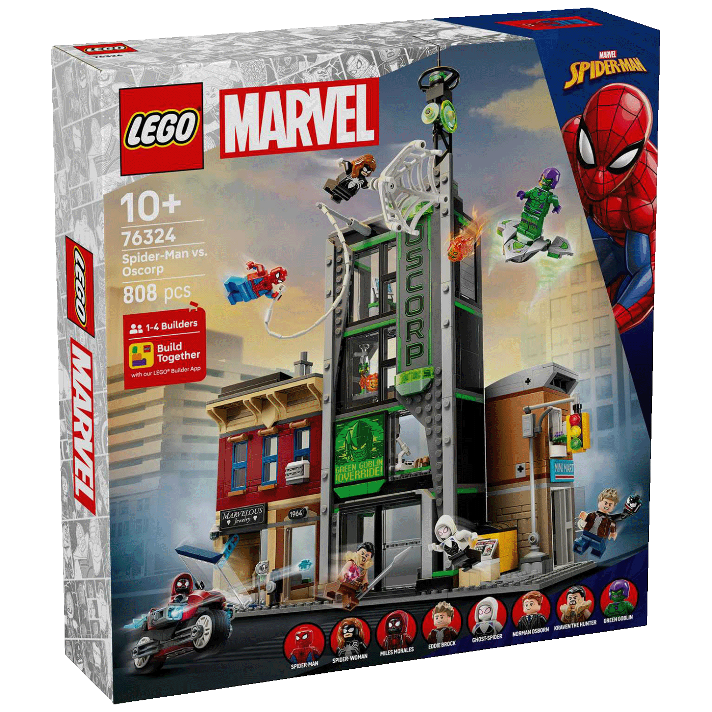Lego Spider-Man Protiv Oscorpa, LEGO Super Heroes Marvel
