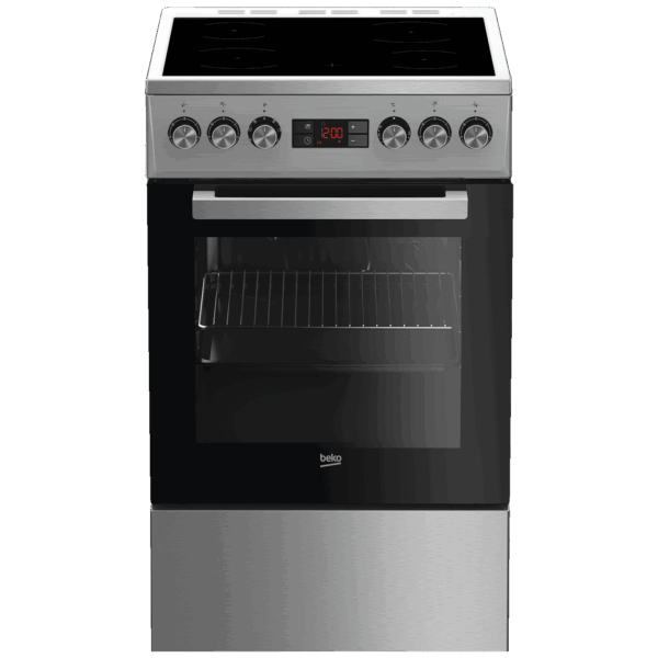 Beko Štednjak 4 staklokeramičke ringle, 50 cm, pećnica 55 lit., A - FSM 57300 GX Beko Štednjak 4 staklokeramičke ringle, 50 cm, pećnica 55 lit., A - FSM 57300 GX