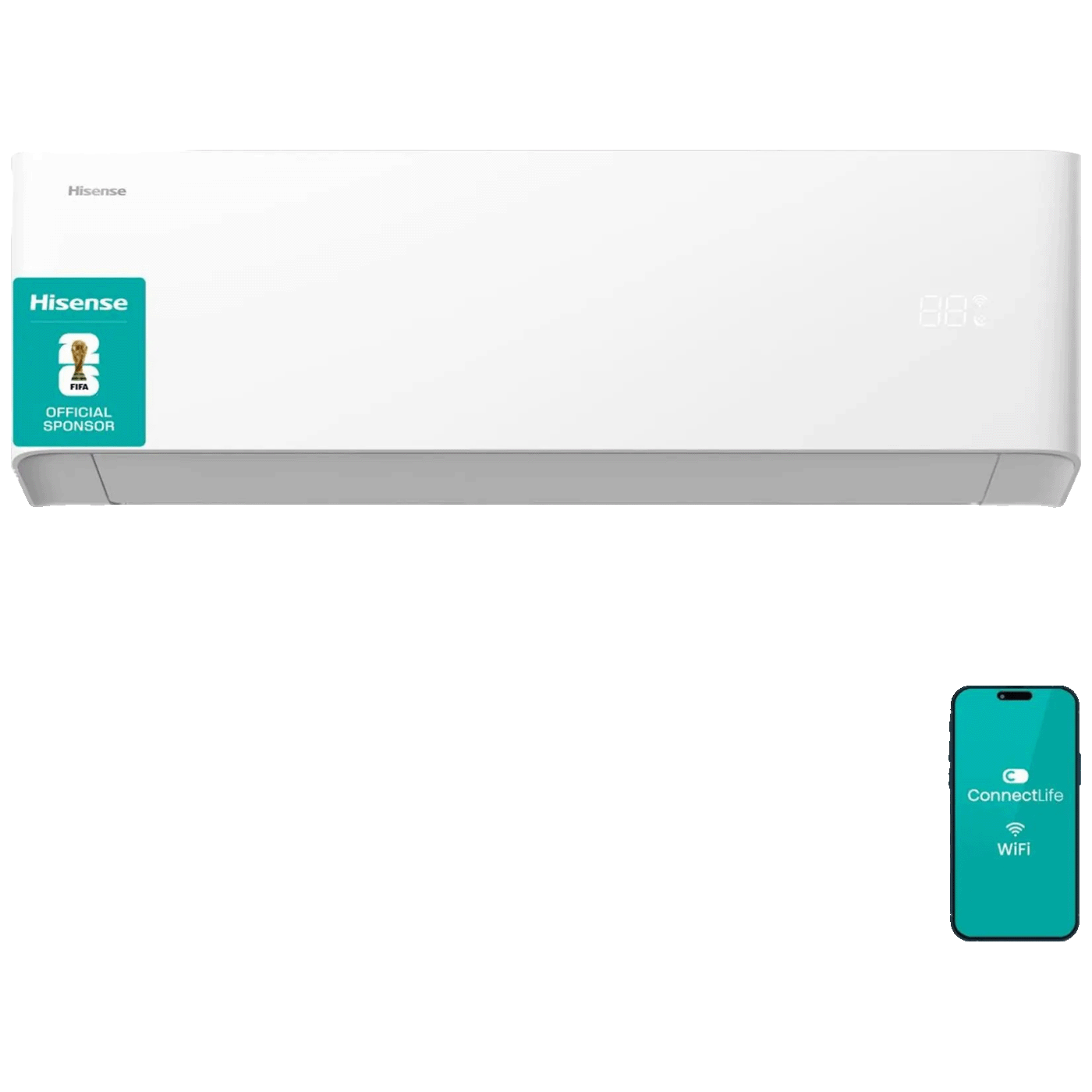 Hisense Klima uređaj, 18000Btu, grijanje -22°, WiFi, A+++/A++ - Hi-Nano 18K-HB50BP0AG-AS, UNI HB