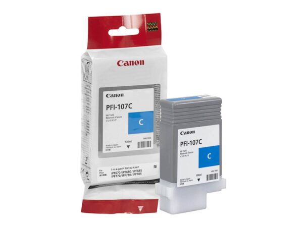 Tinta CANON PFI-107 Cyan Tinta CANON PFI-107 Cyan