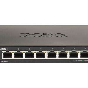 Switch DLINK 8-Port Gigabit Smart Managed V2 Switch DLINK 8-Port Gigabit Smart Managed V2