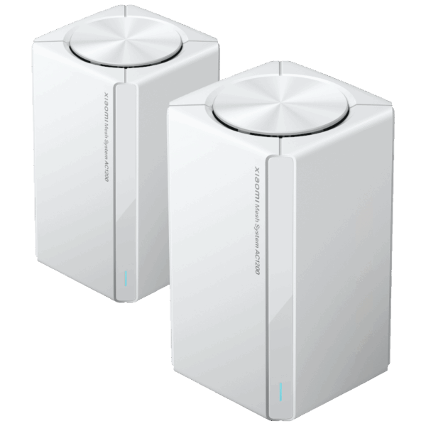 Xiaomi Wireless Mesh Router, Dual Band, up to 1200 Mbps - AC1200 Mesh (2-Pack)