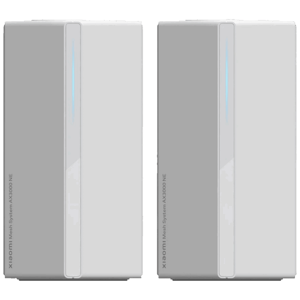Xiaomi Wireless Mesh Router, Dual Band, up to 3000 Mbps (2 pack) - AX3000 Mesh NE EU (2 pack)