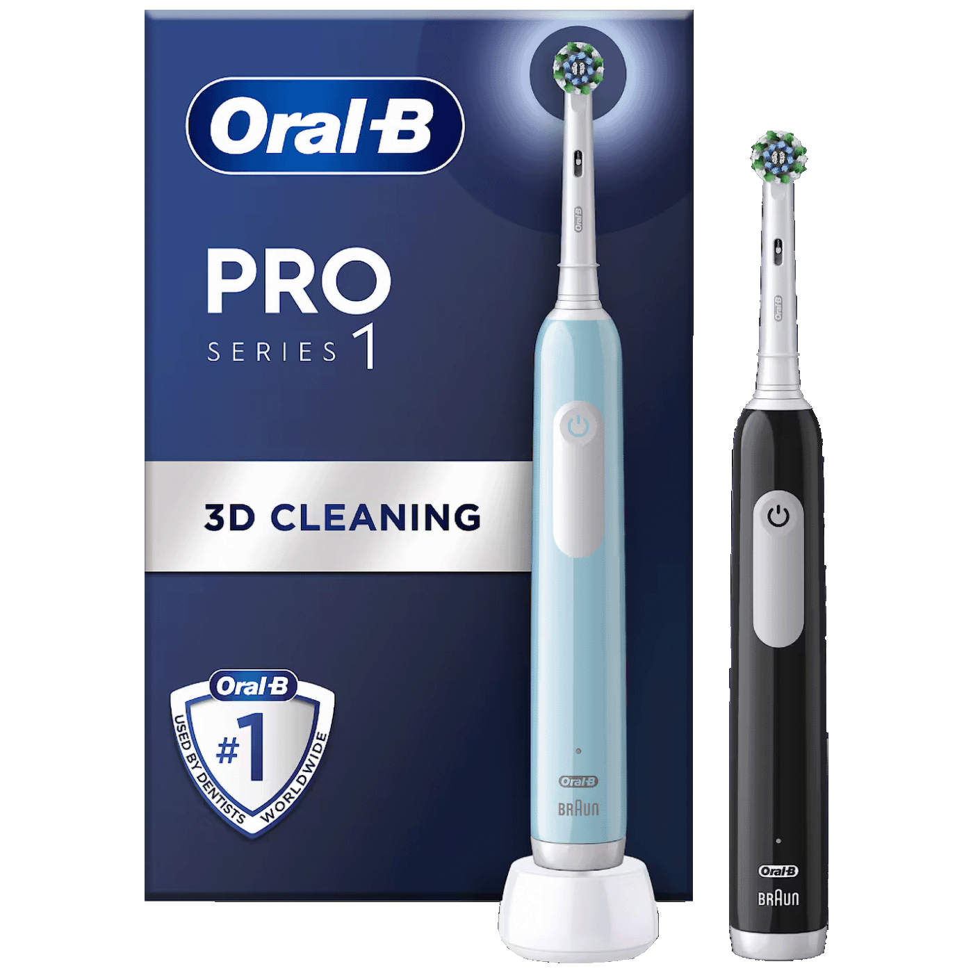Oral B Četkica za zube, električna, Oral-B Pro 1, Duo Pack - Oral-B Pro Series 1 Duo Pack