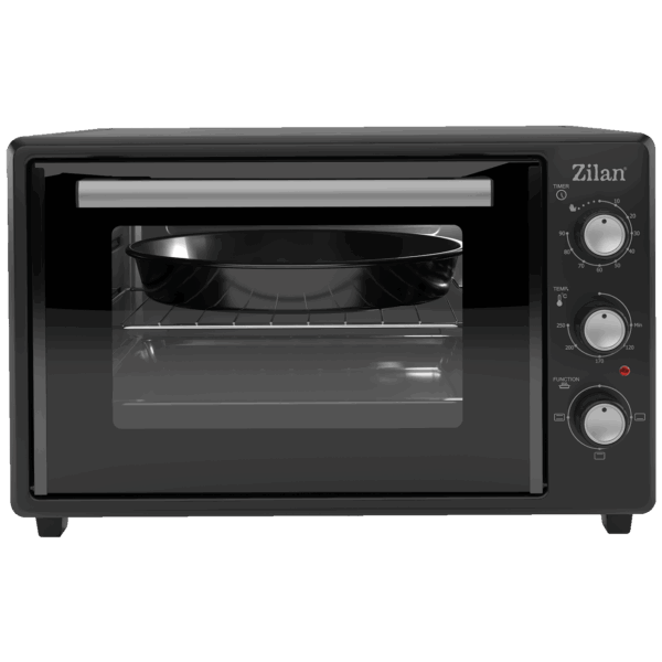 Zilan Mini pećnica sa grilom, zapremina 35 l, 1800 W, crna - ZLN5323 Gusto Zilan Mini pećnica sa grilom, zapremina 35 l, 1800 W, crna - ZLN5323 Gusto